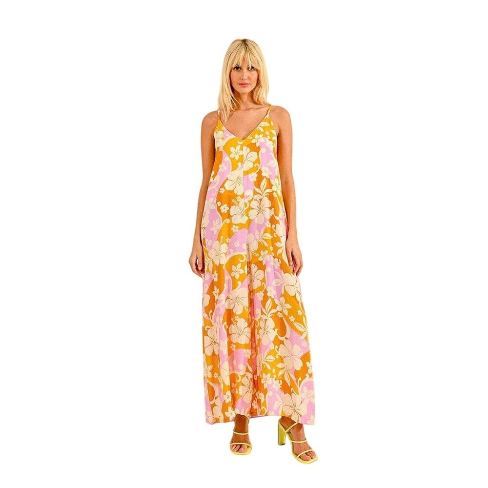 Floral Sunrise Jumpsuit